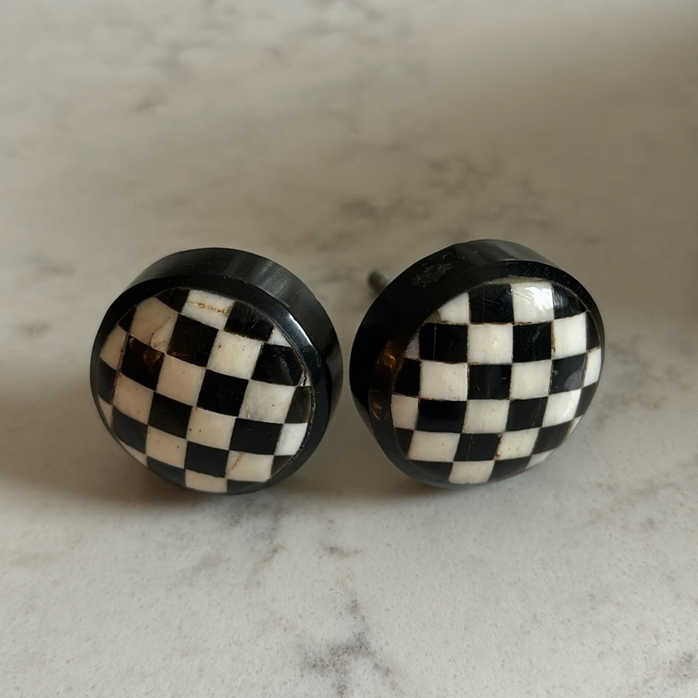 Mackenzie Childs look door/drawer pulls…Set of 2